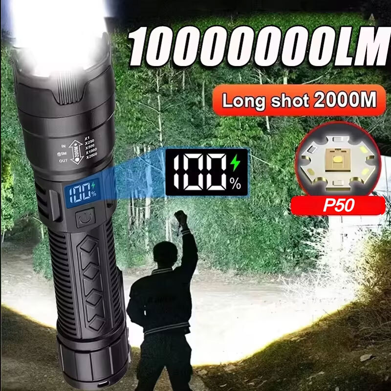 High Strong Power Led Flashlig - Fishing Light recension och pris
