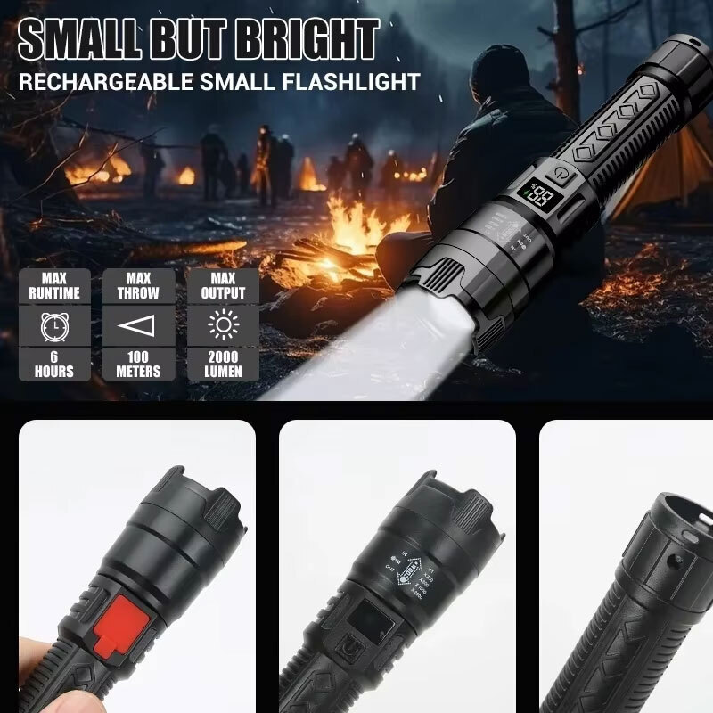 High Strong Power Led Flashlig - Fishing Light recension och pris