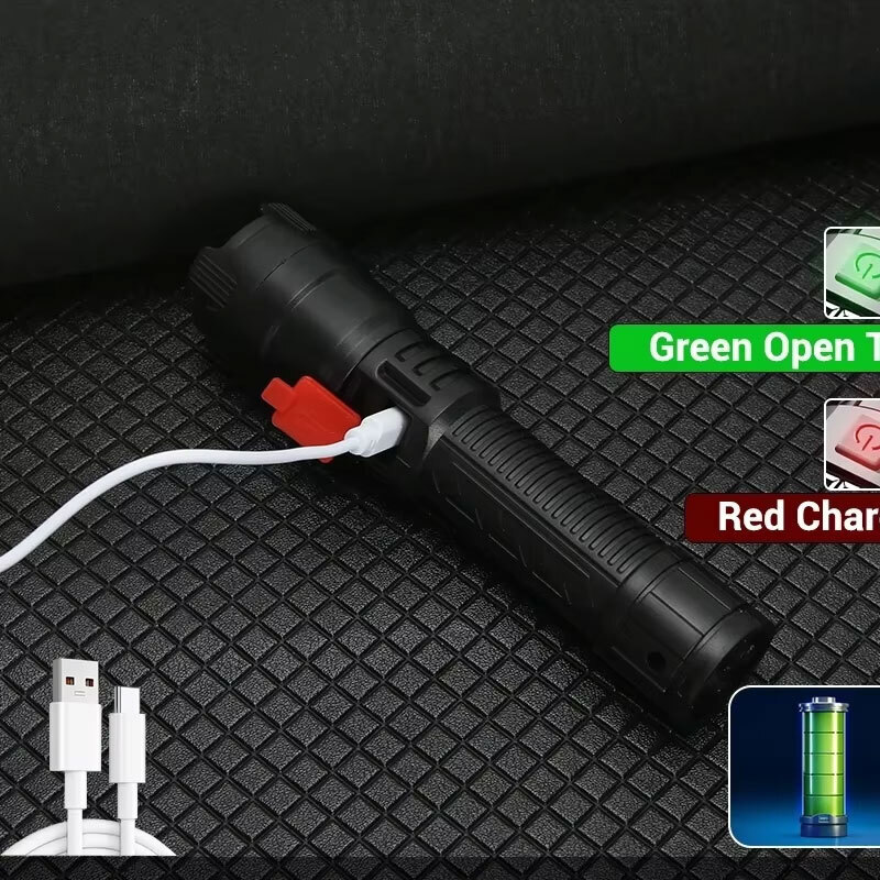 High Strong Power Led Flashlig - Fishing Light recension och pris