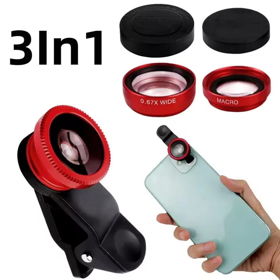 3In1 Mobile Phone Fish Eye Len - Fishing Camera recension och pris