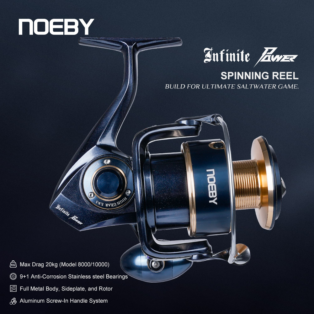 Noeby Infinite Power Spinning  - Daiwa Reel Fuego recension och pris