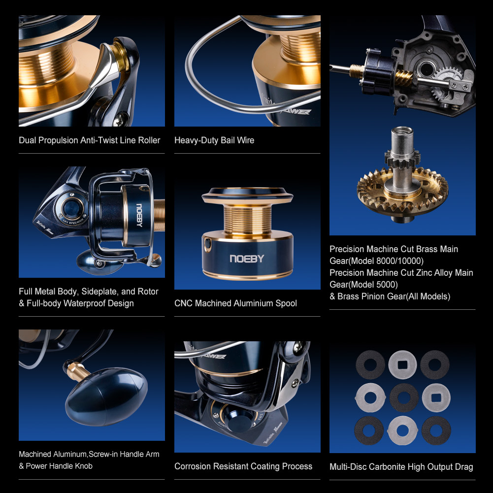 Noeby Infinite Power Spinning  - Daiwa Reel Fuego recension och pris
