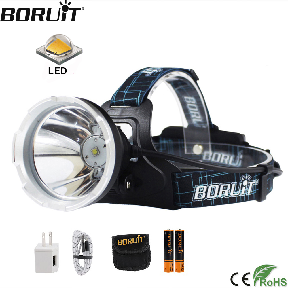 BORUIT B10 LED Super Bright He - Fish Finder Charger recension och pris
