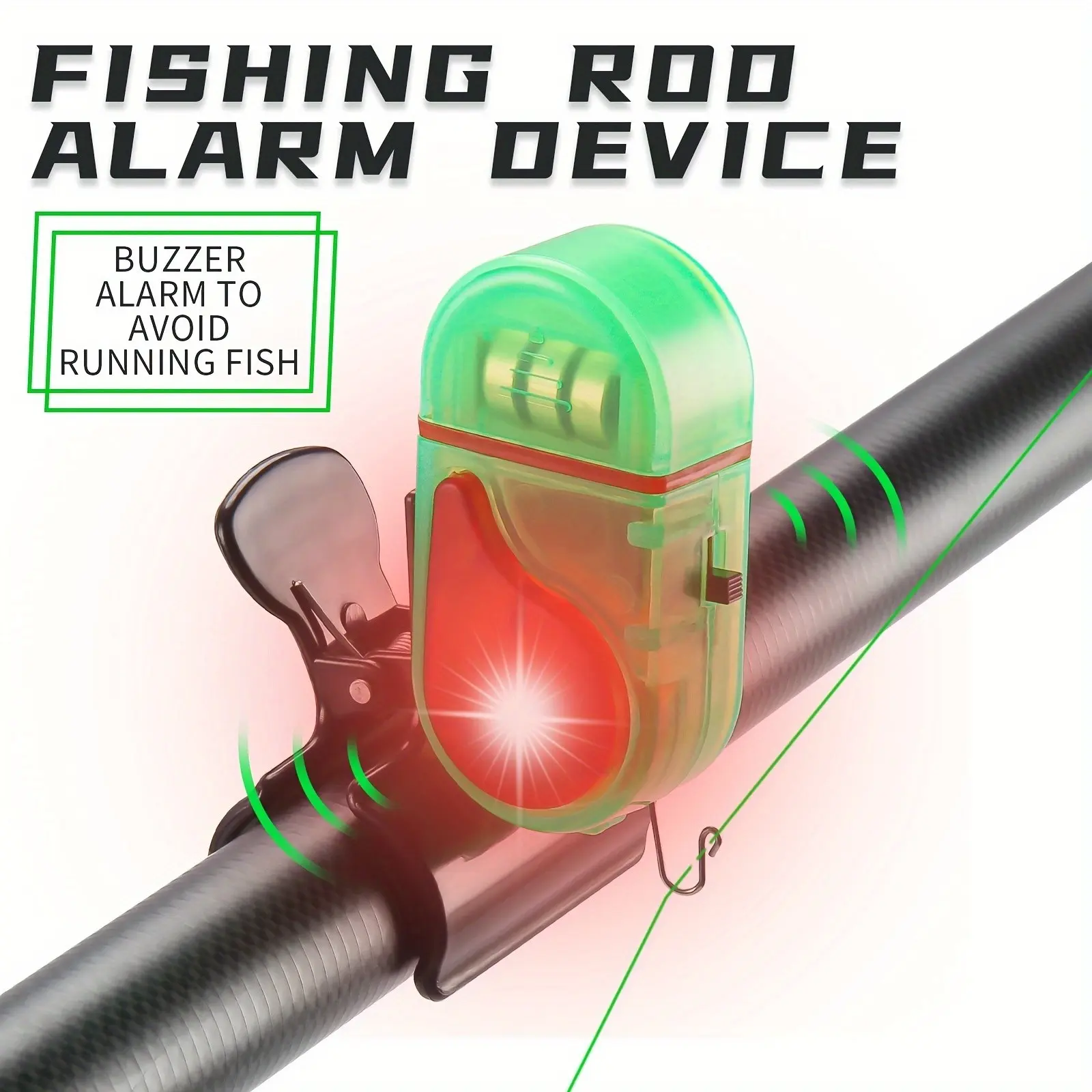 2PCS LED Fishing Bite Alarm, 2 - Bite Alarm recension och pris